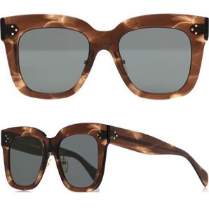 Celine CL 41444/s Sunglasses Kim brown Havana